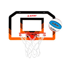 [농구용품]스타 - 농구 미니골대 세트 BN8071S/골대(백보드, 림, 골망), 미니 농구공 1개입/농구